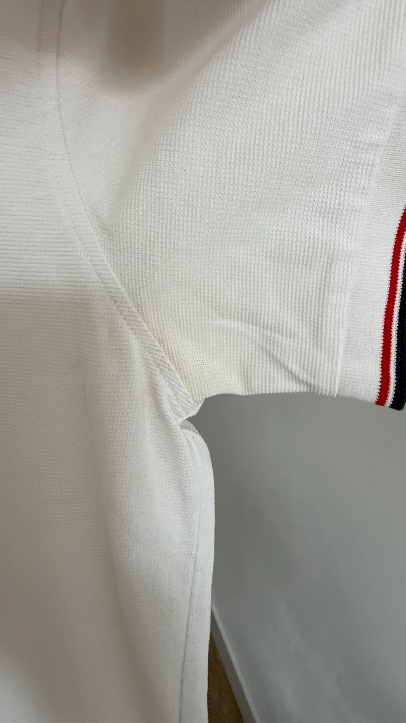 Polo Lacoste Sport branco – tamanho G – photo 3
